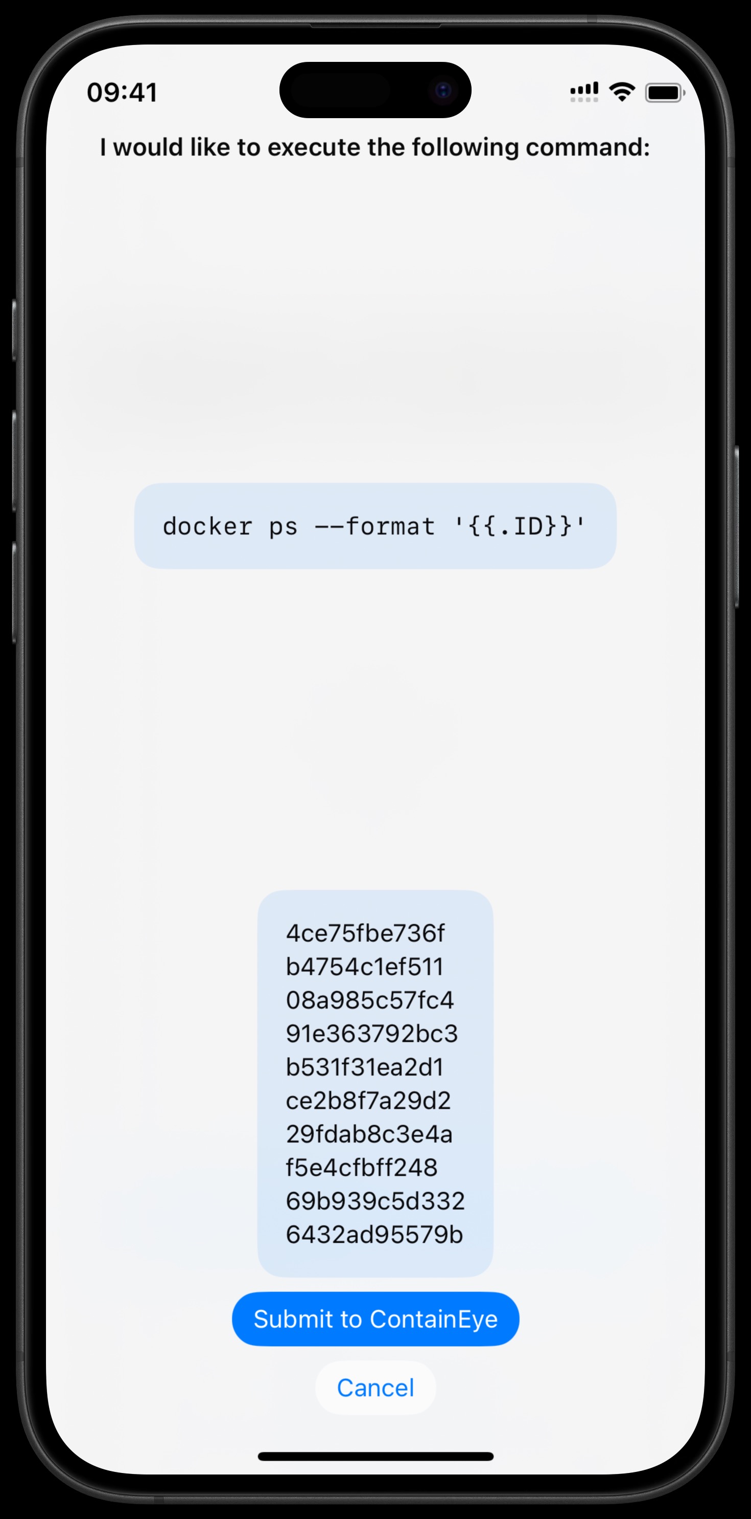 AI test configuration